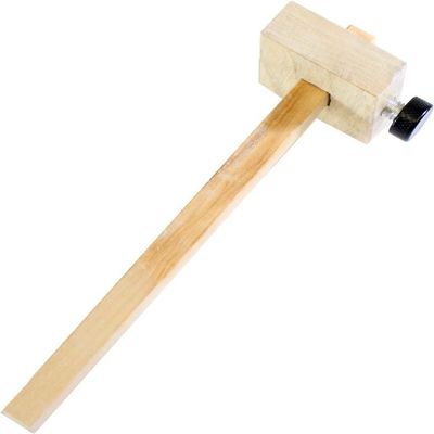 QUIX 6.5" Distance Marker | Adjustable 2" Wood Block | 1/2" Square Dowel | Twist Knob with Textured Finish | Metal Starting Pin | Ideal for Wood & Plastic Projects