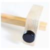QUIX 6.5" Distance Marker | Adjustable 2" Wood Block | 1/2" Square Dowel | Twist Knob with Textured Finish | Metal Starting Pin | Ideal for Wood & Plastic Projects view 2