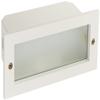 Elco Lighting ELST83W EL LED Brick Light with Open FACEPLATE view 1