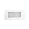 ELCO Lighting ELST11W Open Faceplate Step Light Cover White view 1