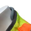 Radians SV55 Class 2 Heavy Woven Two Tone Engineer Vest with Padded Neck to Support Extra Weight in Cargo Pockets, Green, X-Large view 4
