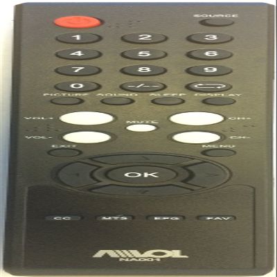 USARMT New AVOL NA001 Remote for TV AET55200UN