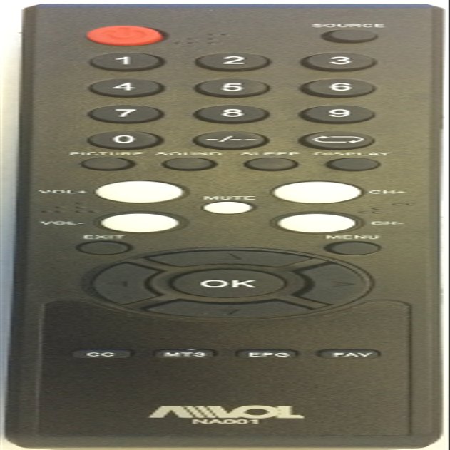 USARMT New AVOL NA001 Remote for TV AET55200UN