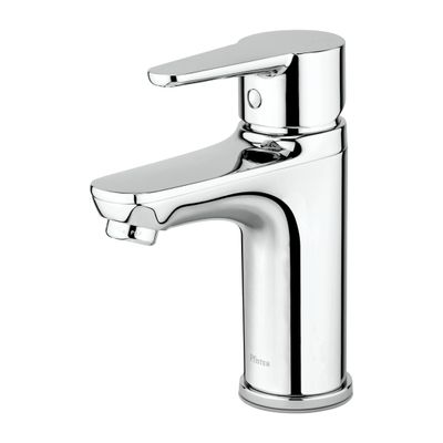 Pfister LG1420600 Pfirst Modern Single Control Lavatory Faucet, Push & Seal Pop Up