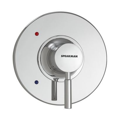 Speakman CPT-1000-UNI Retrofittable Shower Valve Trim Kit for Stylish Bathroom Dcor, 7.31 X 7.31 X 4.57, Polished Chrome