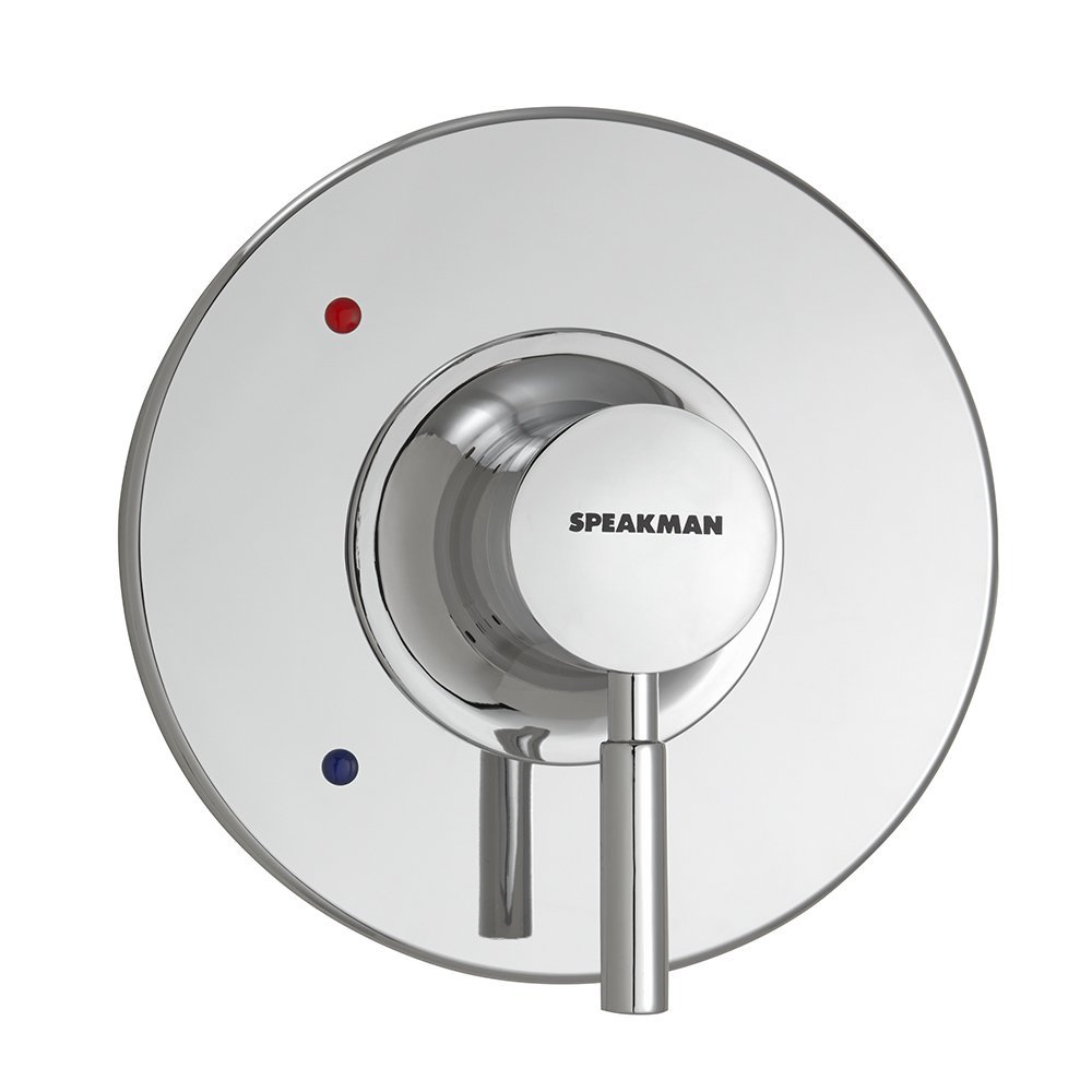 Speakman CPT-1000-UNI Retrofittable Shower Valve Trim Kit for Stylish Bathroom Dcor, 7.31 X 7.31 X 4.57, Polished Chrome