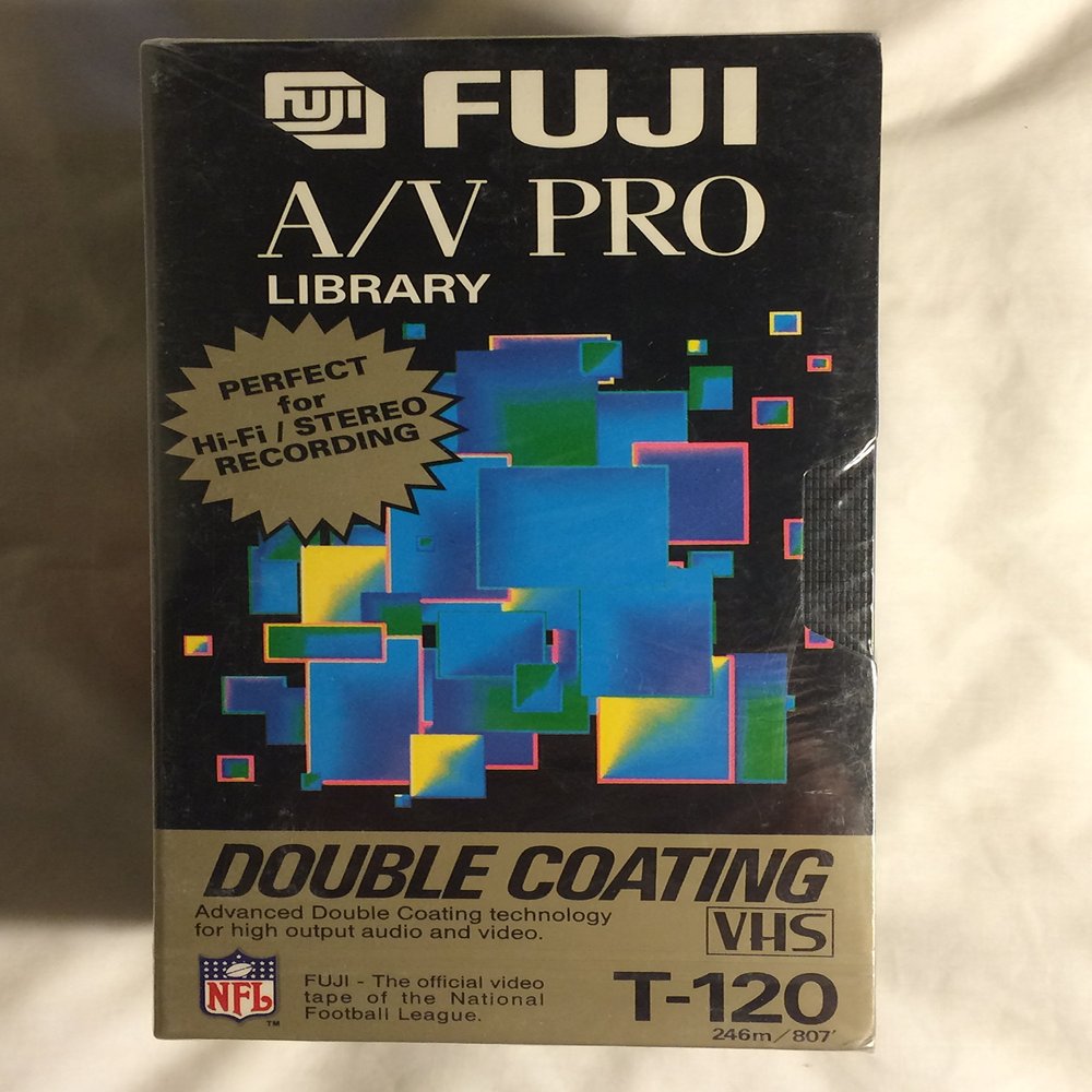 Fuji 2 - HQ T-120's and 1 A/V Pro T-120 Tapes