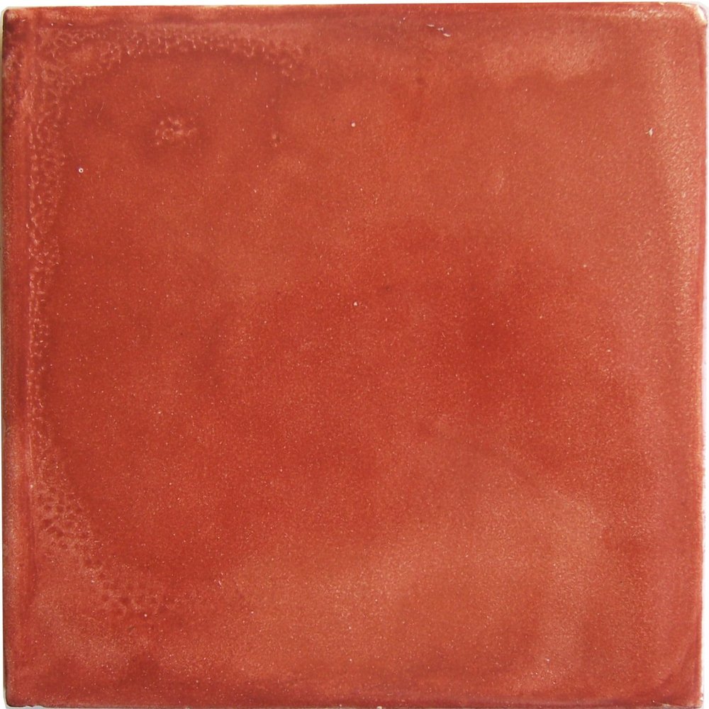 6x6 4 pcs Glazed Terracotta Clay Tile