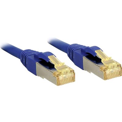 LINDY 47284 Network Copper Cable Cat. 7 S/FTP LSOH 600MHz 15 m Blue