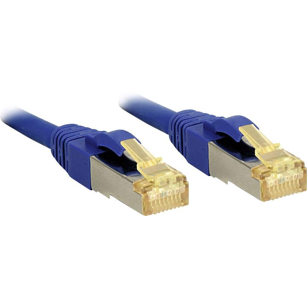 LINDY 47284 Network Copper Cable Cat. 7 S/FTP LSOH 600MHz 15 m Blue