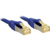 LINDY 47284 Network Copper Cable Cat. 7 S/FTP LSOH 600MHz 15 m Blue view 1