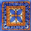 40 Mexican Talavera Tiles Hand Painted 6"x6" Stairs Backsplash view 1