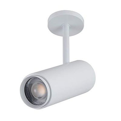 LUMINTURS Zoomable Lighting Focusing Picture Light SpotLight Wall Project Focus Lamp Beam-Angle Adjustable Fixture Light 7 watts White-Finish Warm white