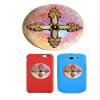 SAINT'S FLORAL CROSS. Made in the USA gift quality BLING personalizes smartphones, cellphones, cases etc. Good luck charm, lucky charm, amulet and touchstone Best Gift 2015 under $15 view 1