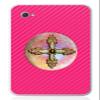 SAINT'S FLORAL CROSS. Made in the USA gift quality BLING personalizes smartphones, cellphones, cases etc. Good luck charm, lucky charm, amulet and touchstone Best Gift 2015 under $15 view 4