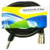 Magnum Pro MDJM212 PRO Series 12ft XLR Male Plug to 1/4 Inch Stereo Male Plug view 1
