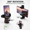 iPhone Tripod Mount Adapter with Bluetooth Remote - Fits All Phones view 2