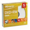 Imation - Memorex 5 X Dvd+Rw 4.7 Gb ( 120Min ) 4X Jewel Case "Product Category: Storage/Storage Media" view 1