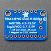 Adafruit TB6612 1.2A DC/Stepper Motor Driver Breakout Board view 3