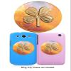 Four Leaf Lucky Clover. Made in The USA Gift Quality Bling Personalizes Smartphones, Cellphones, Cases Etc. Good Luck Charm, Lucky Charm, Amulet and Touchstone Best Gift 2015 Under $15 view 1