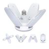 Exulight 60W LED Ceiling Light - 6000LM Daylight, Deformable Bulbs - E26/E27 Shop Lights for Barn, Warehouse, Workshop view 1