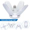 Exulight 60W LED Ceiling Light - 6000LM Daylight, Deformable Bulbs - E26/E27 Shop Lights for Barn, Warehouse, Workshop view 3