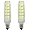 Lxcom Lighting E11 LED Corn Bulb 15W Dimmable Ceramic Candelabra Bulbs (2 Pack)- 136 LEDs 2835 SMD 1500LM Cool White 6500K 120W Equivalent T3/T4 JDE11 120V Lamp for Home Lighting view 1