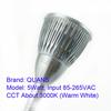 QUANS 5W High Power Clip-on Flexible Gooseneck Warm White LED Desk Light view 3