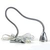 QUANS 5W High Power Clip-on Flexible Gooseneck Cool White LED Desk Light view 2