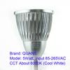 QUANS 5W High Power Clip-on Flexible Gooseneck Cool White LED Desk Light view 3