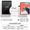 JETech Case for iPad Pro 12.9 Inch (1st and 2nd Generation, 2015 and 2017 Model), Auto Wake/Sleep (Black) view 2