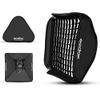 Godox 32"x 32" /80x80cm Foldable Flash Softbox Kit with Grid, S-Type Speedlite Bracket Bowens Mount and Carring Case for Camera Flash Speedlight Studio Portraits,Product Photography,Video Shooting view 2