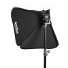 Godox 32"x 32" /80x80cm Foldable Flash Softbox Kit with Grid, S-Type Speedlite Bracket Bowens Mount and Carring Case for Camera Flash Speedlight Studio Portraits,Product Photography,Video Shooting view 3