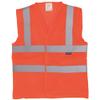 Yoko Hi-Vis Open Mesh Vest/Jacket (M) (Hi Vis Orange) view 1