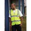 Yoko Hi-Vis Open Mesh Vest/Jacket (M) (Hi Vis Orange) view 2