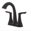 Pfister LG48WR0Y Weller Two Handle Centerset Lavatory Faucet, All Metal Drain view 1