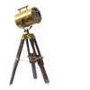 collectiblesBuy Vintage Model Small Searchlight Wooden Antique Tripod Style Lamps LED Spotlights Desktop Lamp Home & Office Decor view 4