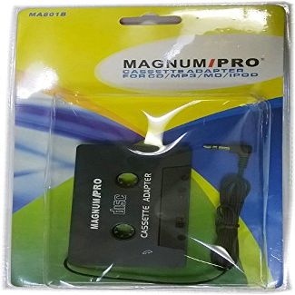 MAGNUM PRO MA801B Cassette Adapter for CD/MP3/MD/iPod