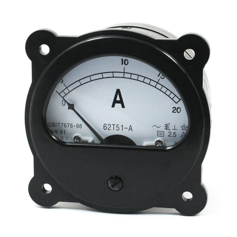 uxcell Analog Vertical Panel Ampere Meter Gauge Amperemeter AC 0-20A