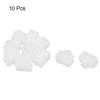 uxcell 10Pcs Silicone Ethernet Hub Port RJ45 Anti-Dust Cover Plugs Protector Stopper Cap 12 x 10 x 7mm, White view 2