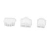 uxcell 10Pcs Silicone Ethernet Hub Port RJ45 Anti-Dust Cover Plugs Protector Stopper Cap 12 x 10 x 7mm, White view 4