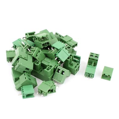 uxcell 20Pair 5.08mm Pitch Male Connector Female Socket Terminal Block