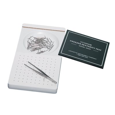 Complete Medical Supplies W54072 O'Conner Tweeze Dexterity Test,Grade: 1 to 12,Age: 0.75" Height, 6" Wide, 11.62" Length