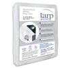 Kotap 16 x 20 Ft. Heavy-Duty Protection/Coverage Tarp, Superior Weave for Greater Longevity 8-mil, Multi-Use, Waterproof, White, 1-Pack (TRW-1620) view 1