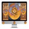 Golden Sun. Made in The USA Gift Quality Bling personalizes Smartphones, cellphones, Cases etc. Good Luck Charm, Lucky Charm, Amulet and Touchstone Best Gift 2015 Under $15 view 4