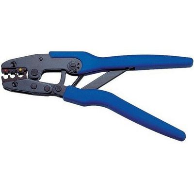 Morris 54473 Insulated Terminal Crimp Tool, Controlled Cycle, 22 - #10, 10" Length