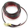 CablesOnline, 25ft 18 AWG Speaker Wire Single Cable with RCA Male Plug, AV-SK125 view 2