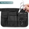 HEALLILY Gardening Tool Kit Waist Bag - Lightweight Oxford Fabric Tool Organizer Belt with Multiple Pockets for Gardeners and Hairdressers Portable Storage for Hand Tools view 3