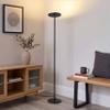Brightech Sky Flux Dimmable LED Floor Lamp Super Bright Floor Lamp with 3 Light Modes for Living Room, Office Torchiere Standing Touch-Lamp, Tall Torch Lamp for Bedroom & Reading Black view 3