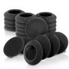 10 Pairs 60mm/2.4" Replacement Foam Ear Pud Earpads Sponge Cushion Covers for Logitech H600, H330, H340,Sony MDR-G45LP,Jensen JHH110 /FreeTalk 5091,Aiwa HP-CN5 /Labtec Axis 502 headset Black (BLACK) view 1